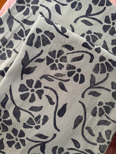 Tea Towels: Green Floral