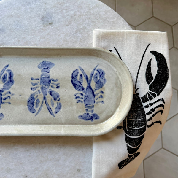 Tea Towels: Lobster